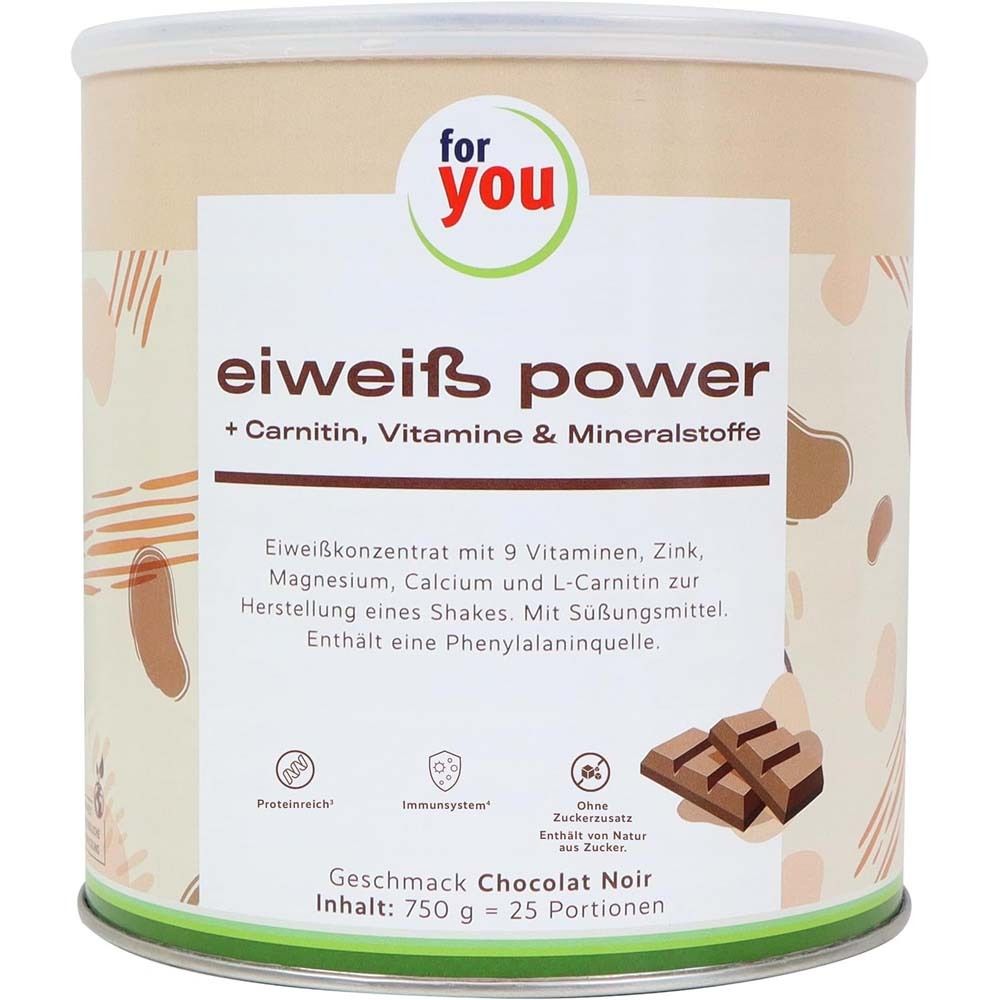 eiweiß power Chocolat noir 750 g Pulver