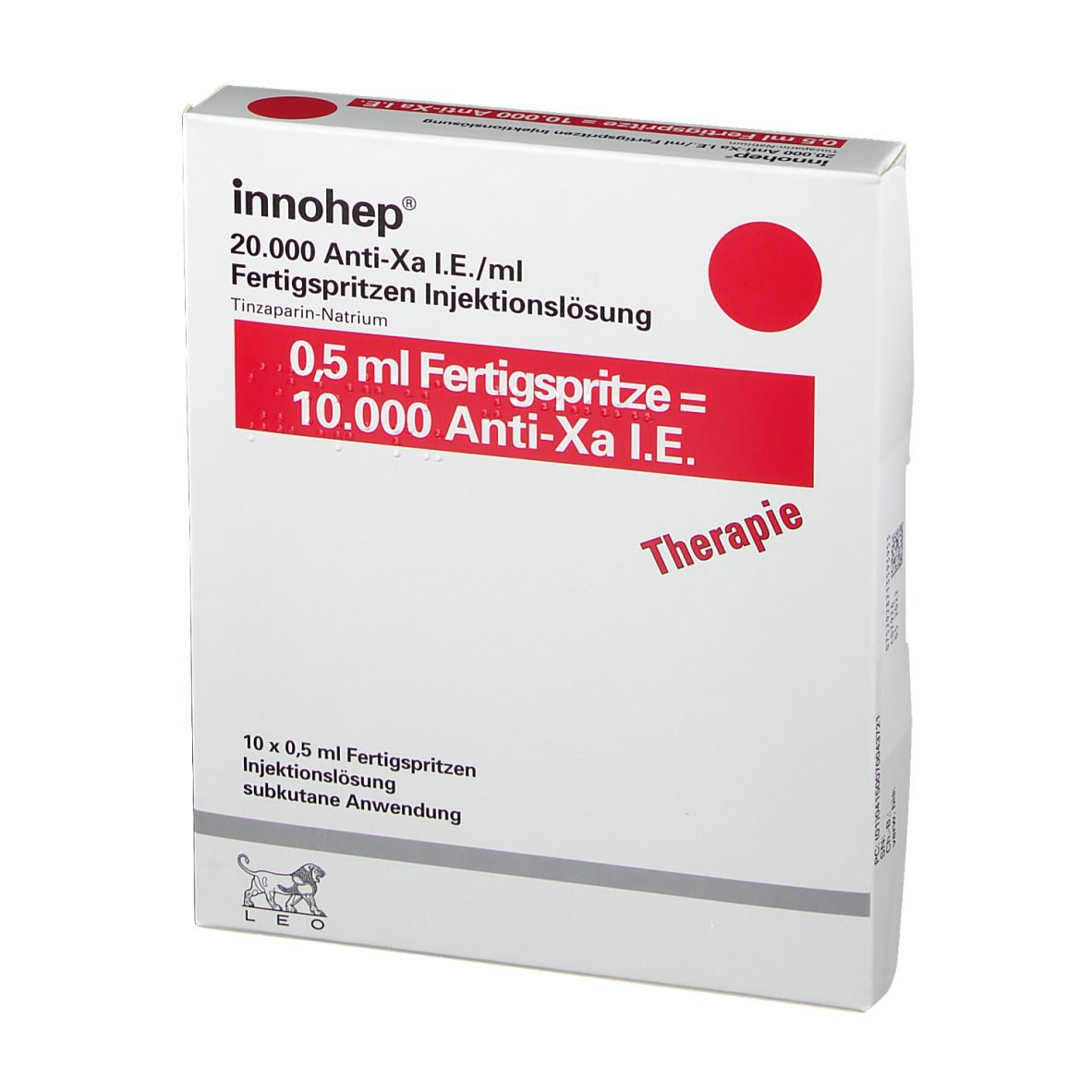 Innohep® 20.000 Anti-Xa I.E./ ml 0,5 ml