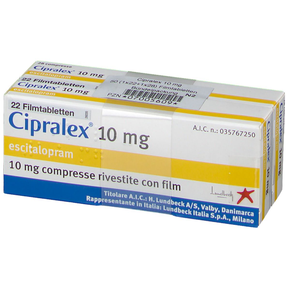 Cipralex Mg Filmtabletten St Shop Apotheke Com