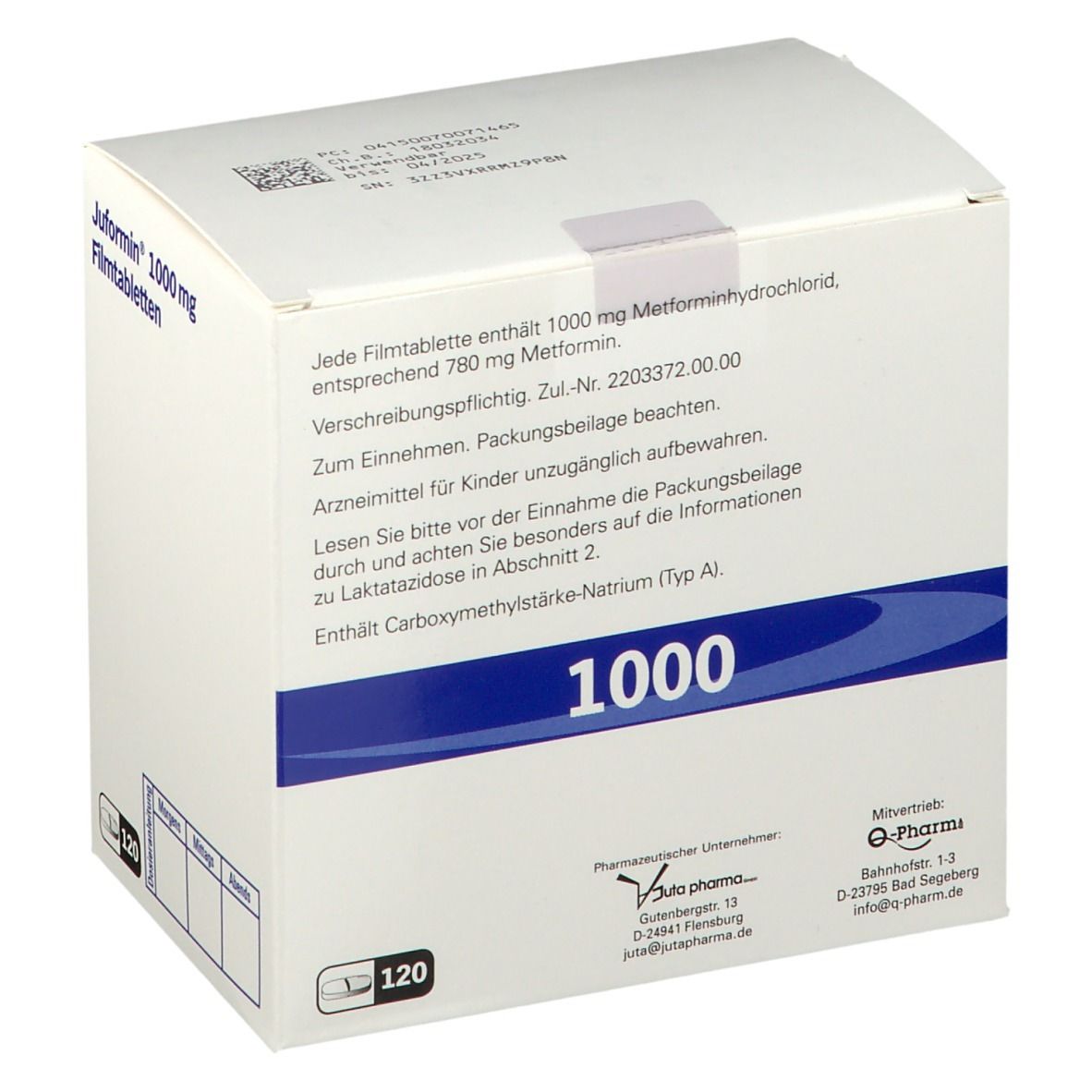 Juformin® 1000 mg