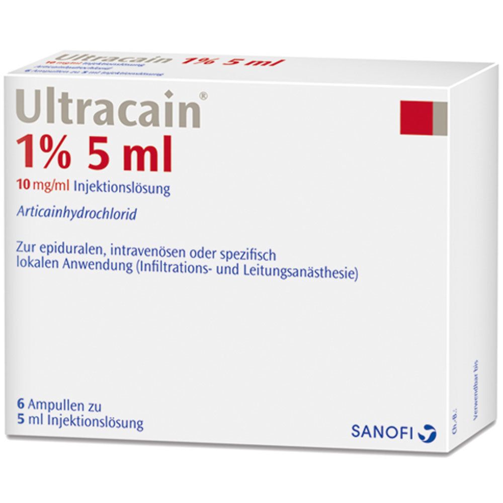 Ultracain® 1% 5 ml