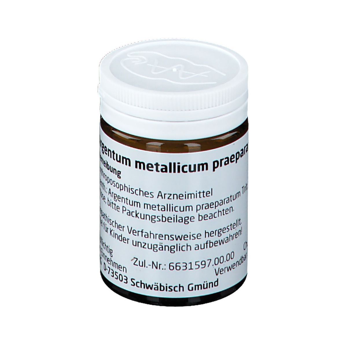 Argentum Metallicum Praep. D12 Trituration
