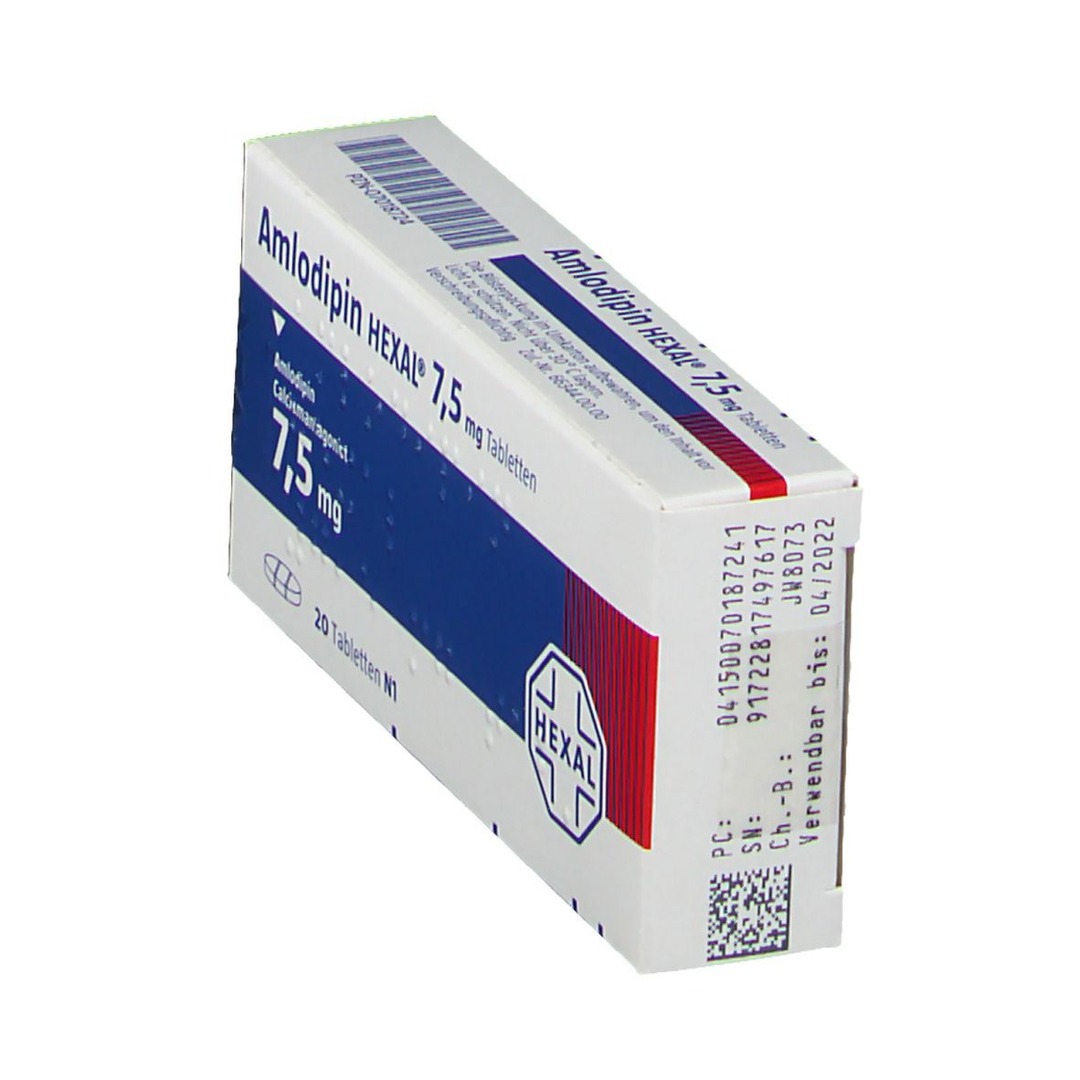 Amlodipin HEXAL® 75 mg