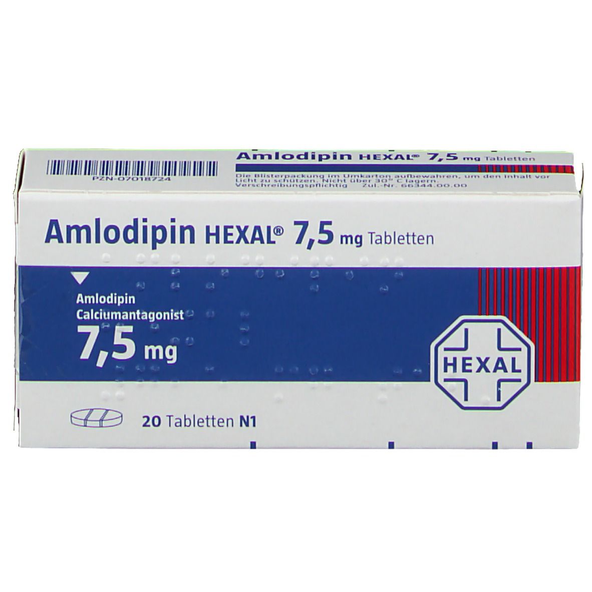 Amlodipin HEXAL® 75 mg