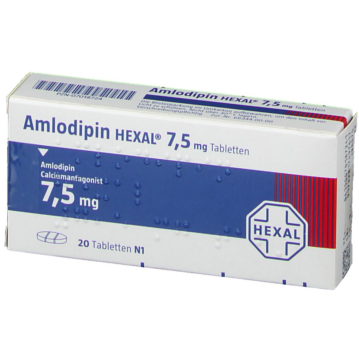 Amlodipin HEXAL® 75 mg