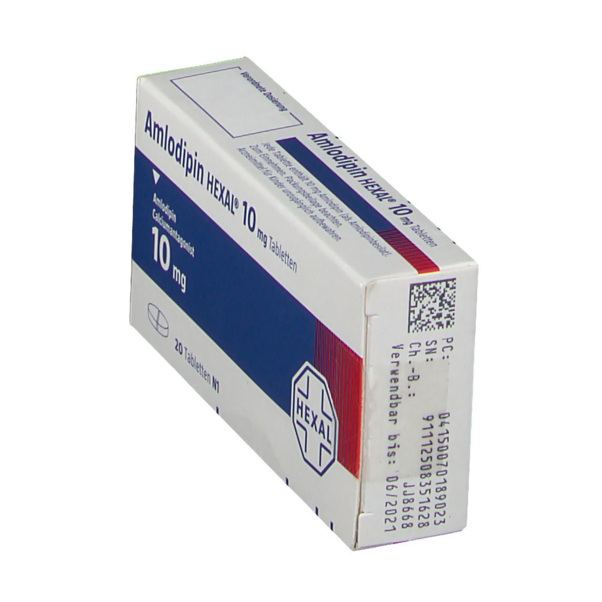 Amlodipin Hexal 10 mg Tabletten 20 St