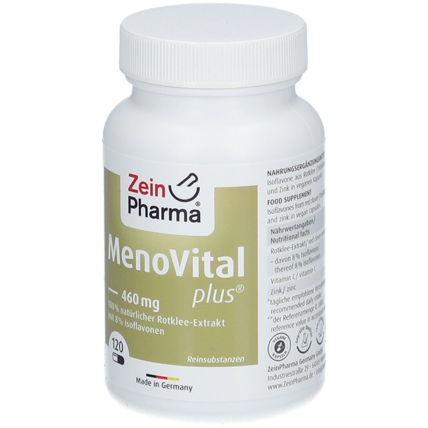 Rotklee Kapseln MenoVital Plus® 460 mg ZeinPharma