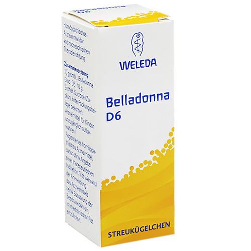 Weleda Belladonna D6 Globuli
