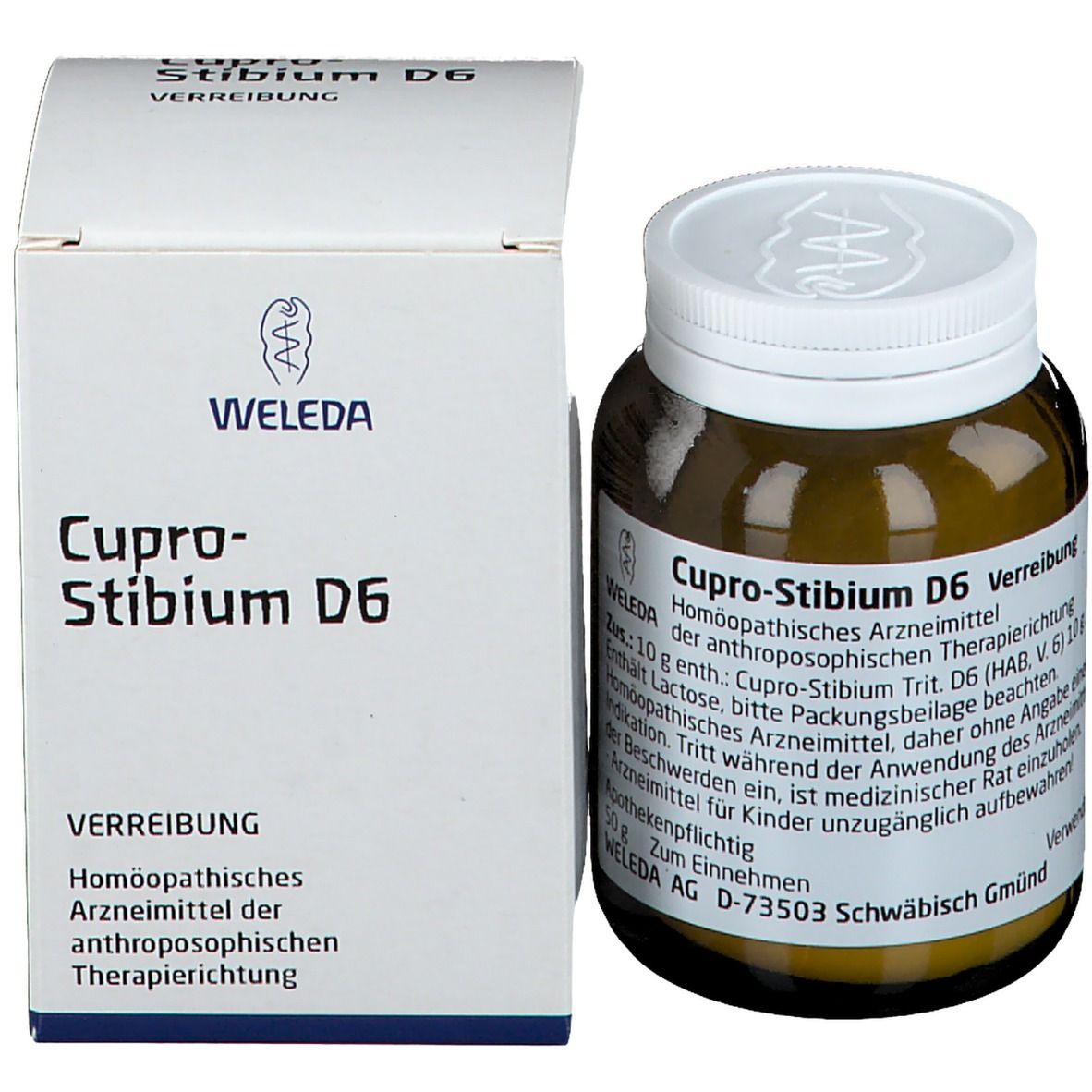 Cupro Stibium D6 Trituration