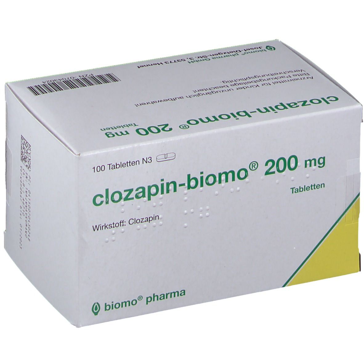 clozapin-biomo® 200 mg