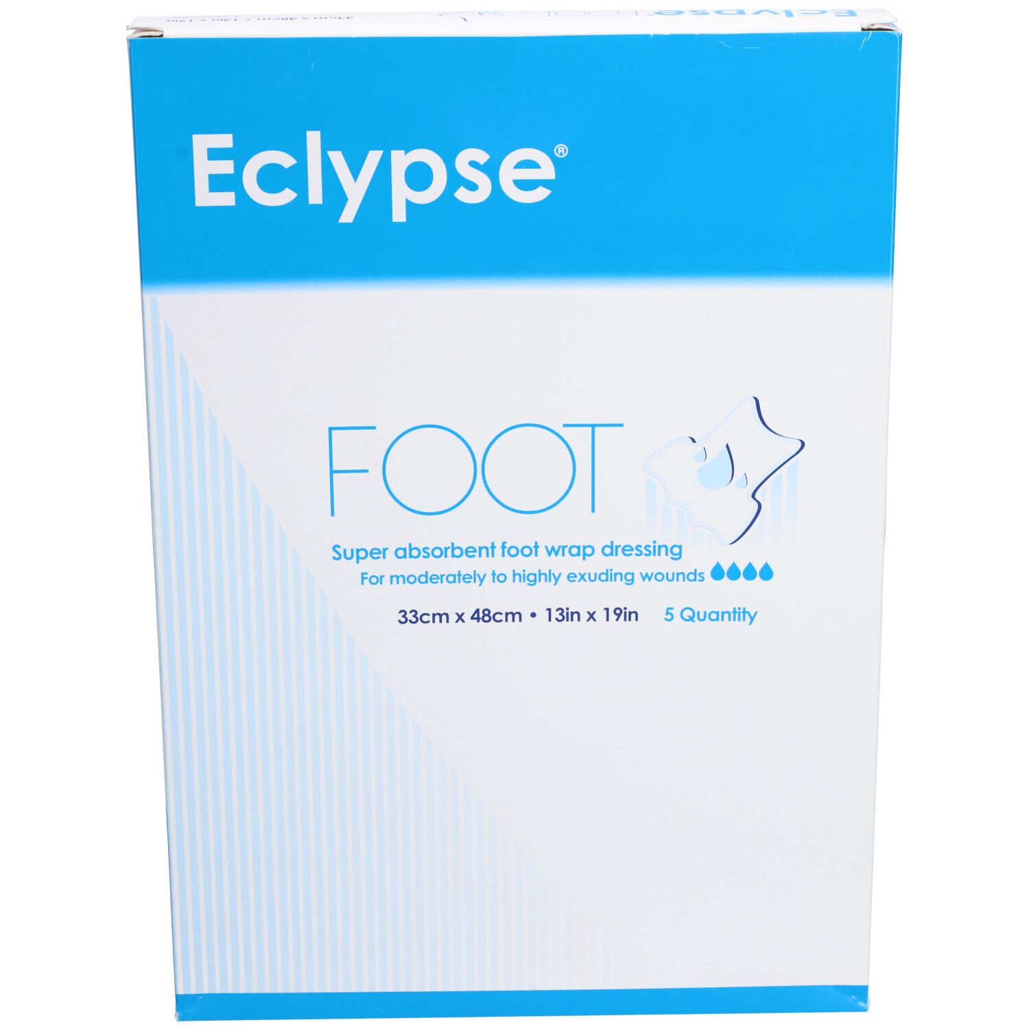 Eclypse Foot - Superabsorbierender Fußwickelverband 5 St - Shop Apotheke