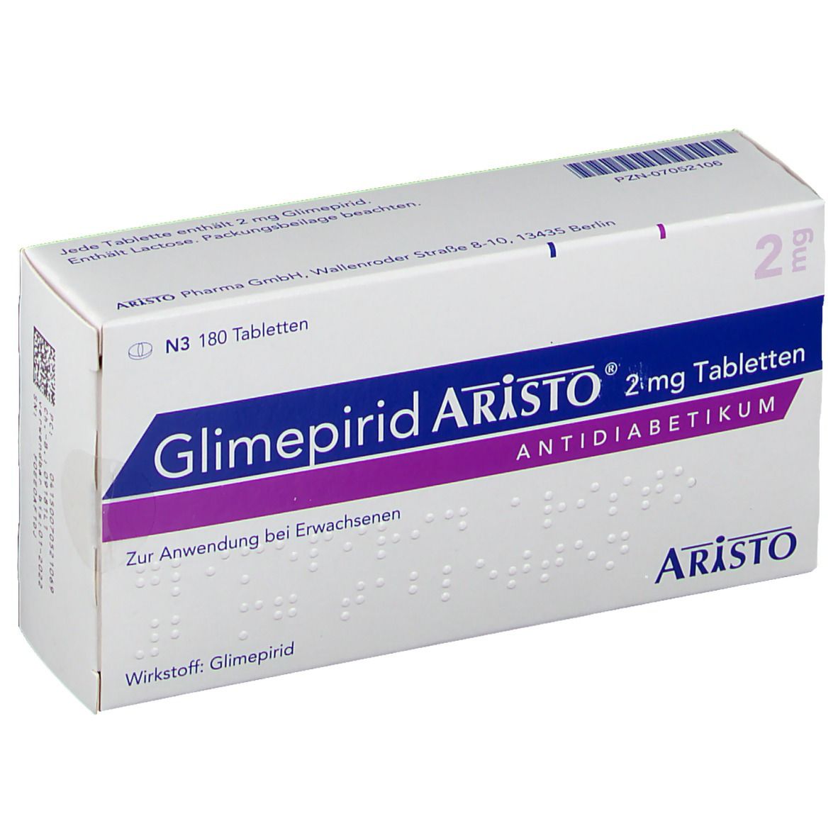 Glimepirid Aristo® 2 mg