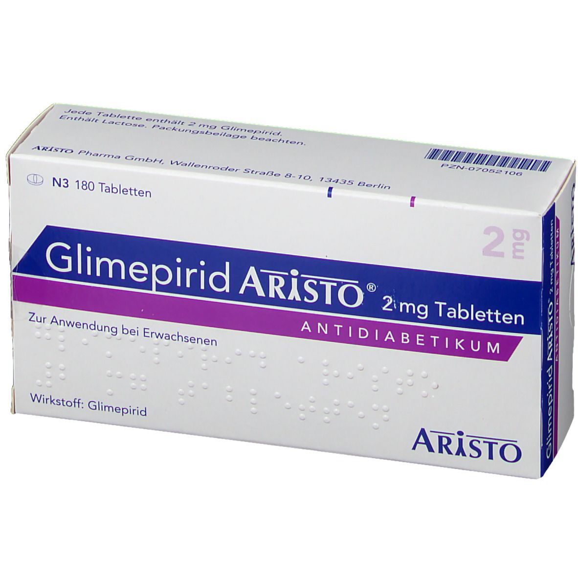 Glimepirid Aristo® 2 mg