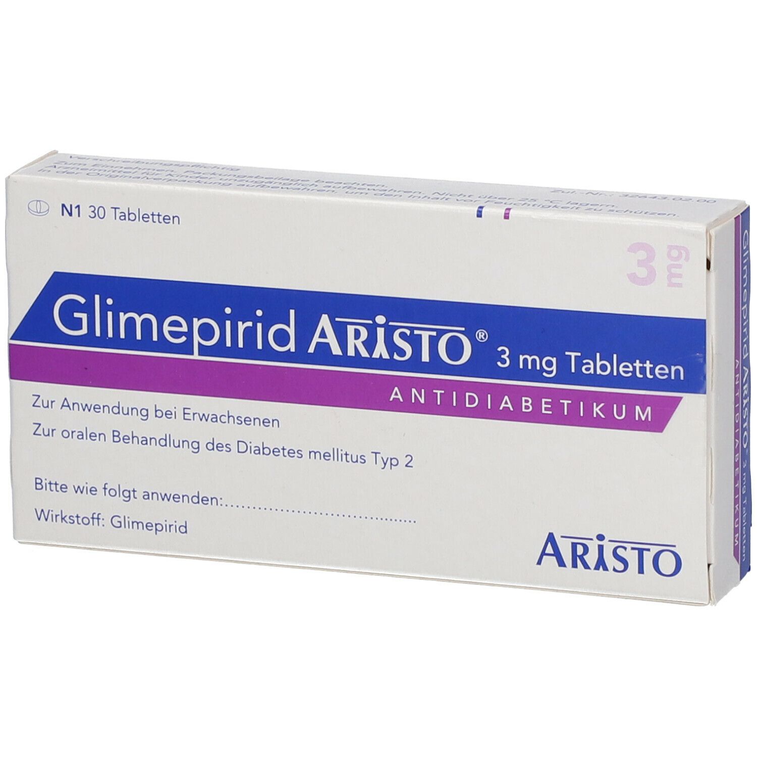 Glimepirid Aristo® 3 mg
