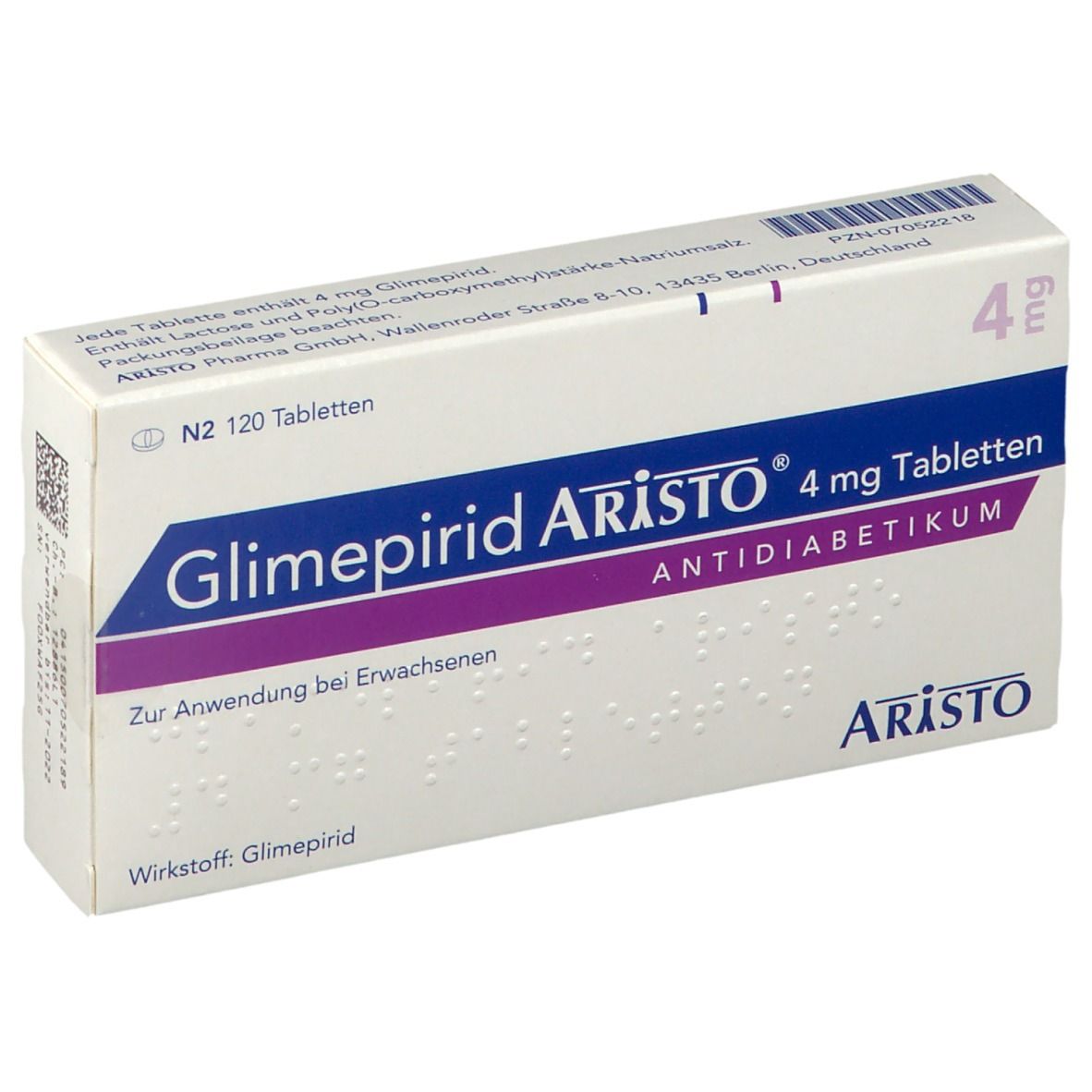Glimepirid Aristo® 4 mg