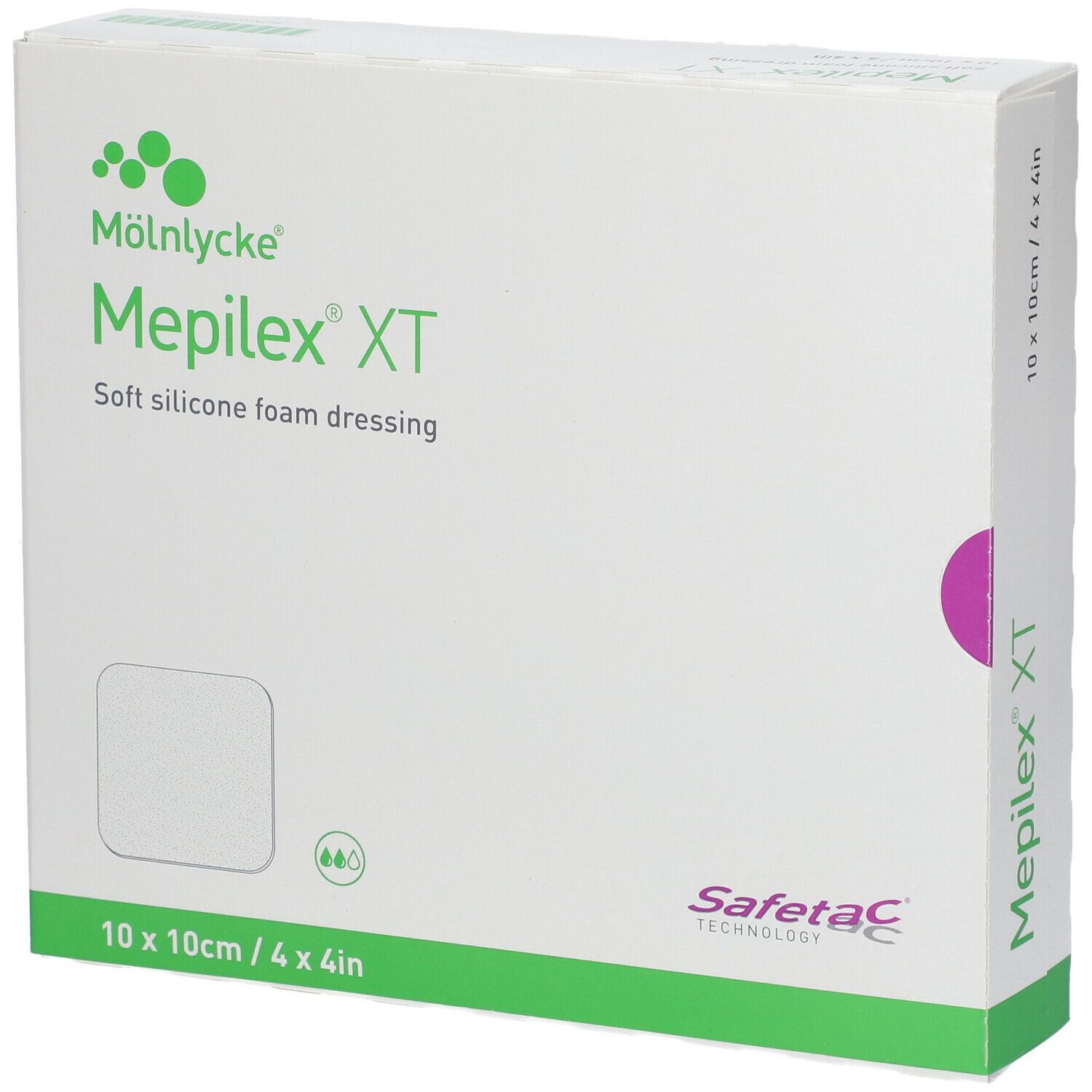 Mepilex® XT 10 x 10 cm