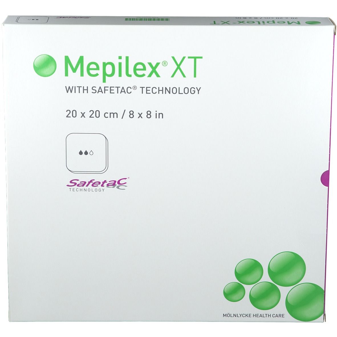 Mepilex XT 20x20 cm Schaumverband 5 St Verband