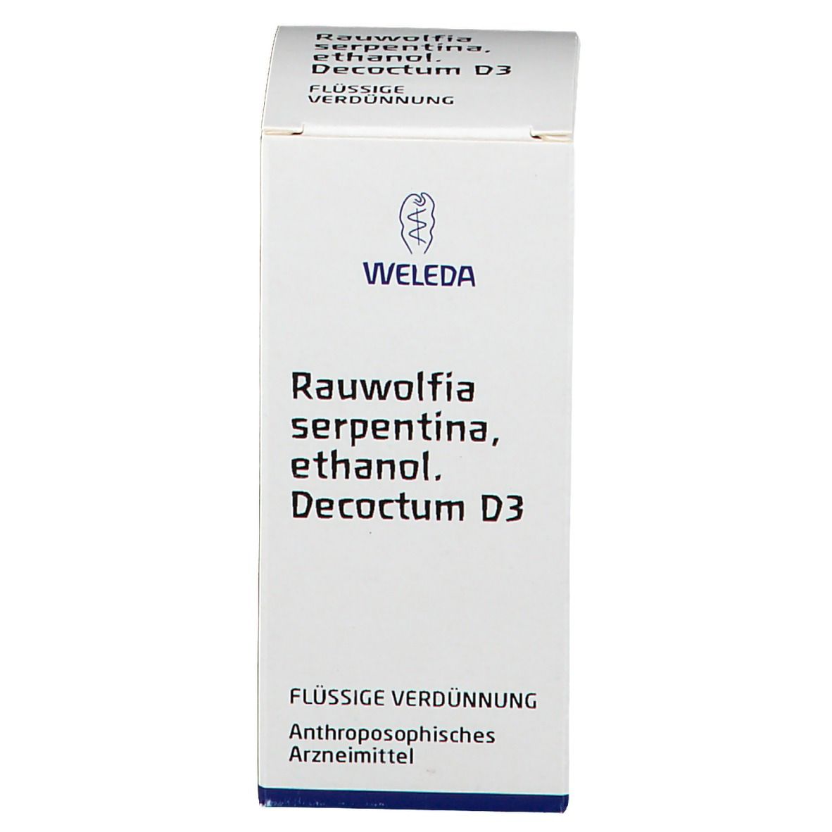 Rauwolfia serpentina, ethanol. Decoctum D3