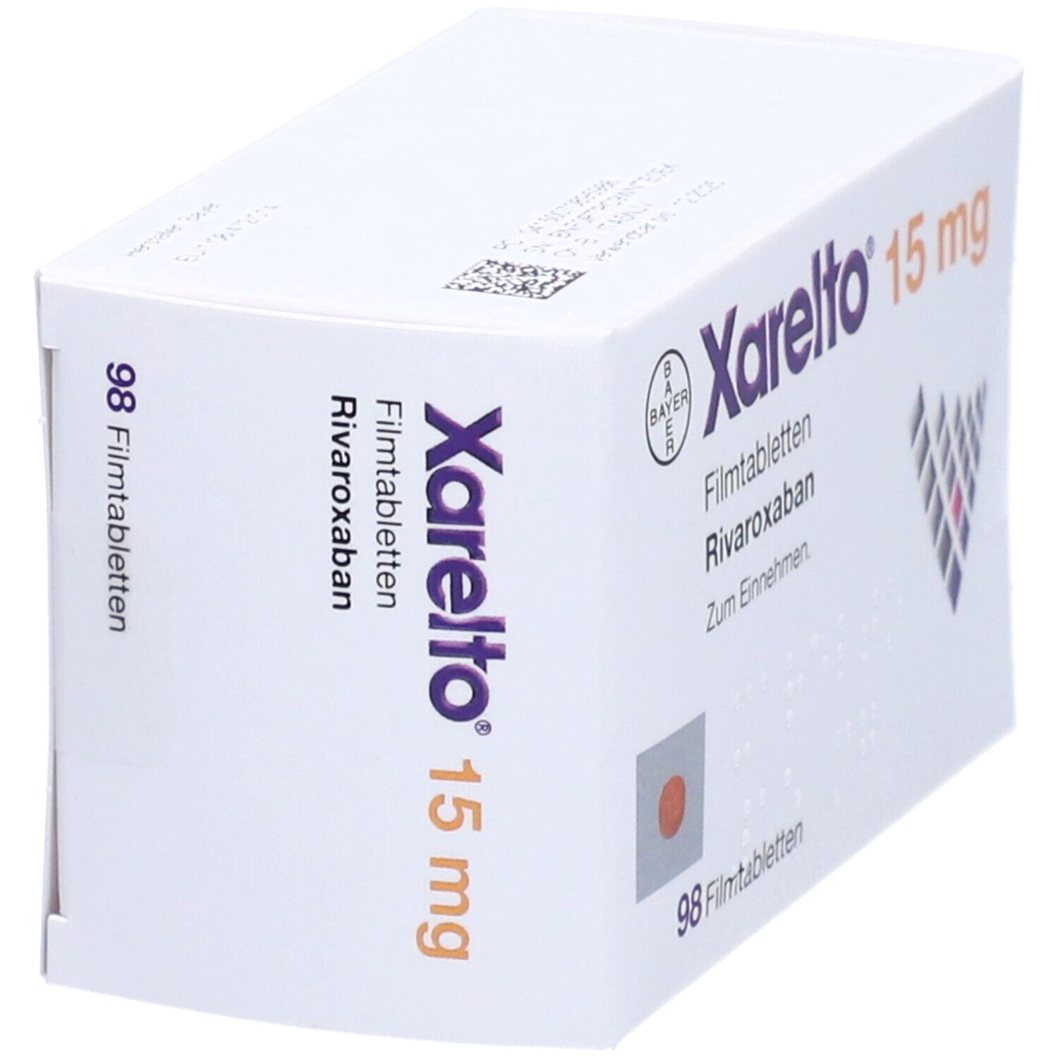 Xarelto 15 mg Filmtabletten 98 St