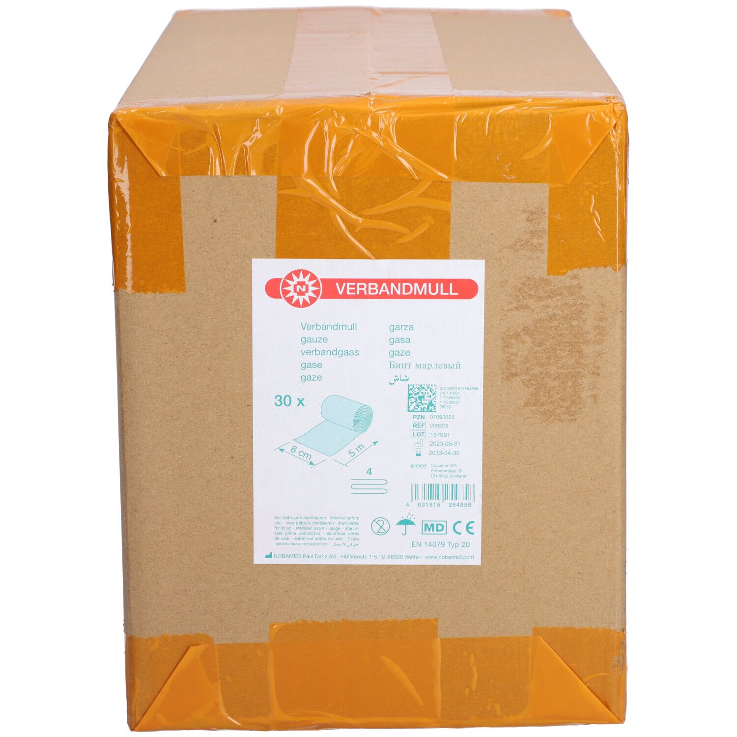 Varo Last Plus Benda In Zinco Adesiva Per Rilegatura, 5 M X 8 Cm, Confezione Da 16 Pezzi - 2