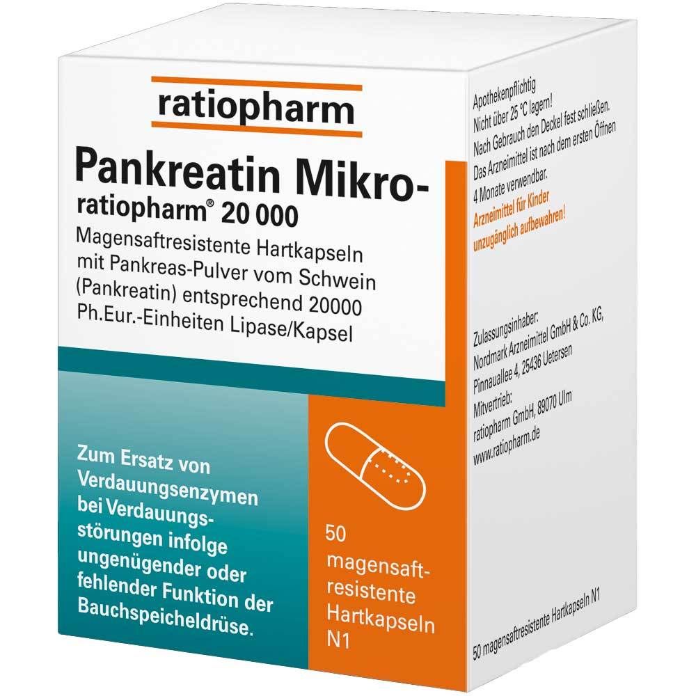 Pankreatin Mikro-ratiopharm® 20000