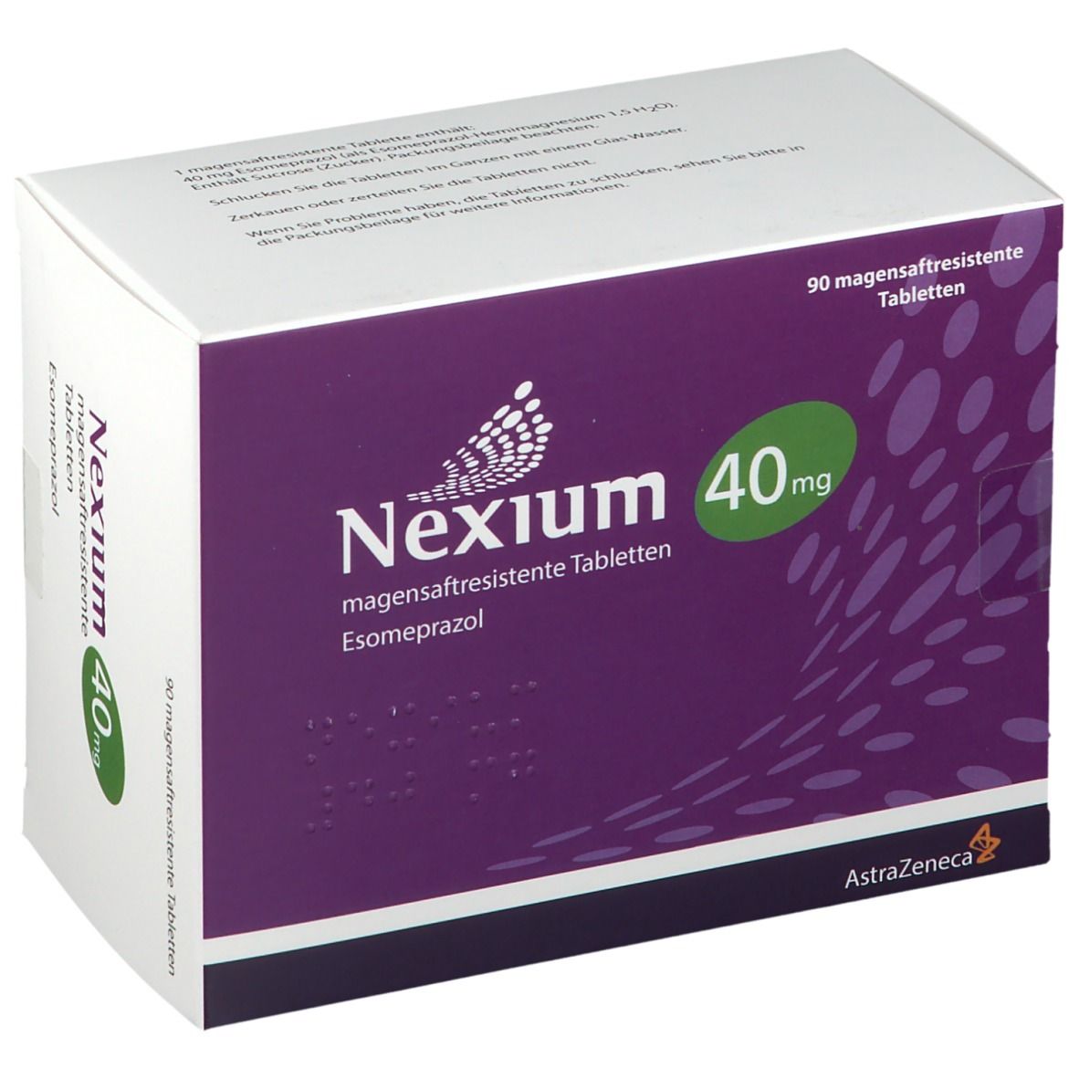 Nexium 40 Mg 90 St Mit Dem E Rezept Kaufen Shop Apotheke