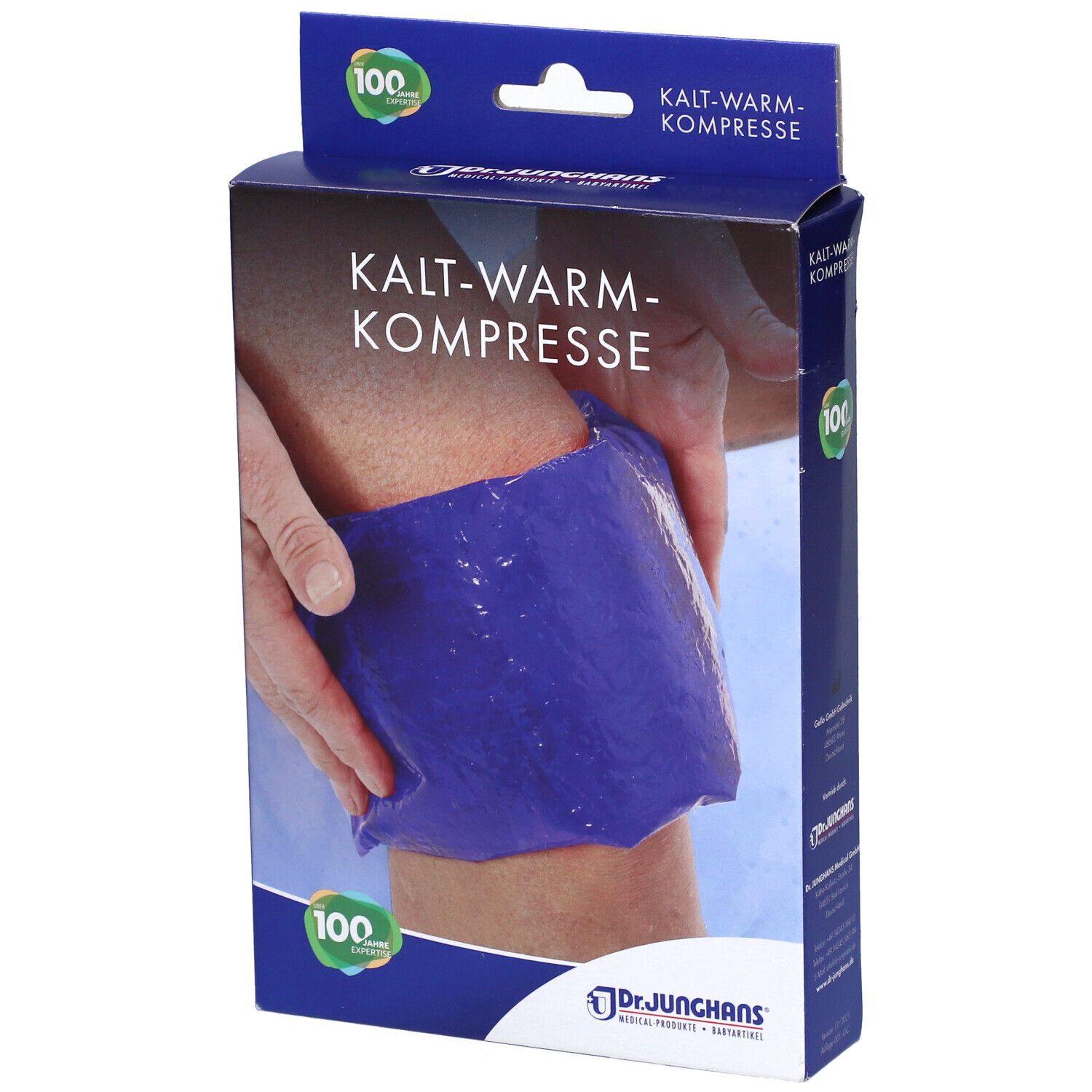 Kalt-Warm Kompresse Flexi 13x14 cm m.10 Klettb. 1 St Kompressen