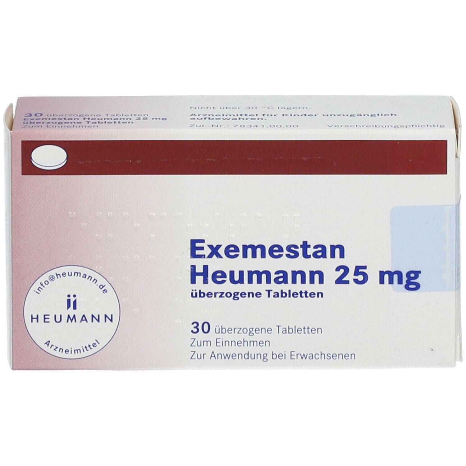 Exemestan Heumann 25 mg