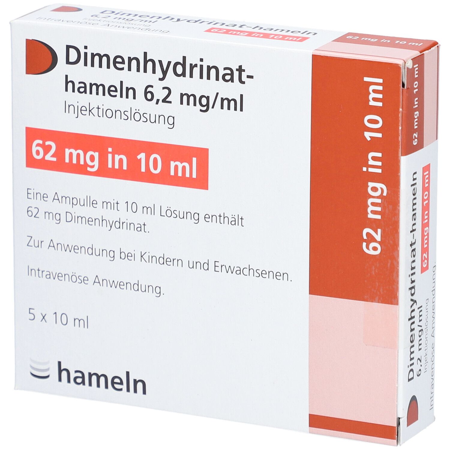 Dimenhydrinat-hameln 6,2 mg/ml