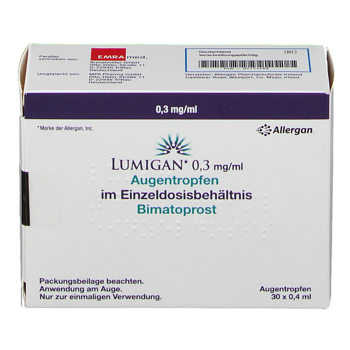 LUMIGAN® 0,3 mg/ml