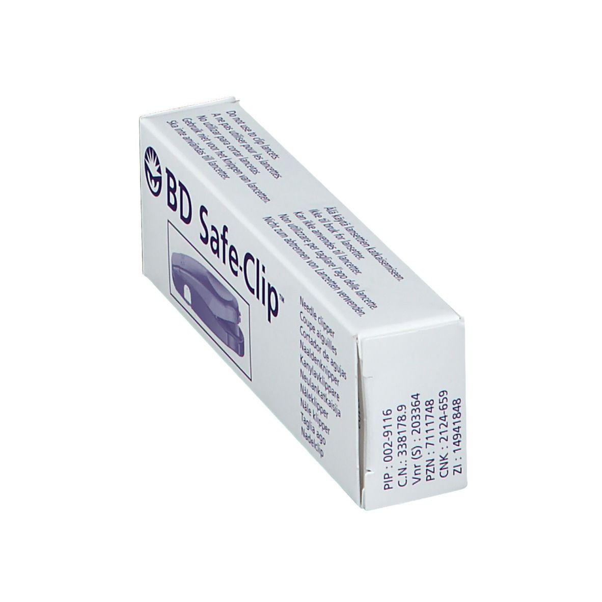 BD Safe-Clip Nadelknipser – Sicherer Nadelentferner Für Insulinspritzen Und Pens, Für 28–31 Gauge, Bis 1.500 Nadeln, Tragbar BD Safe-Clip Nadelknipser – Sicherer Nadelentferner Für Insulinspritzen Und Pens, Für 28–31 Gauge, Bis 1.500 Nadeln, Tragbar
