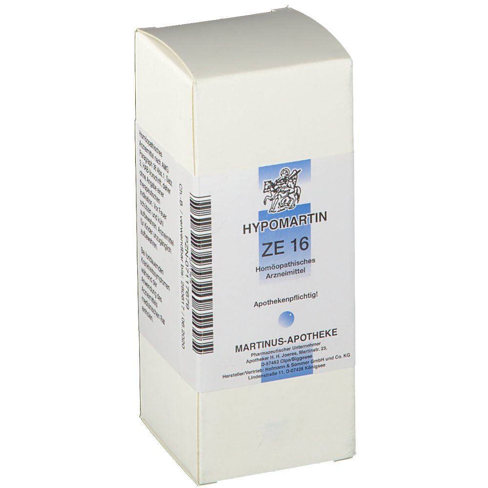 HYPOMARTIN ZE 16 Tropfen