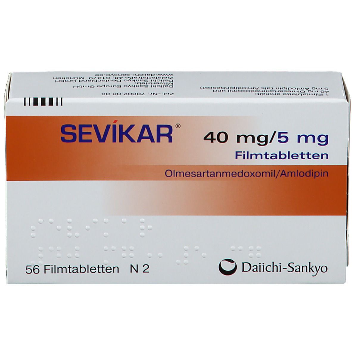 SEVIKAR® 40 mg/5 mg