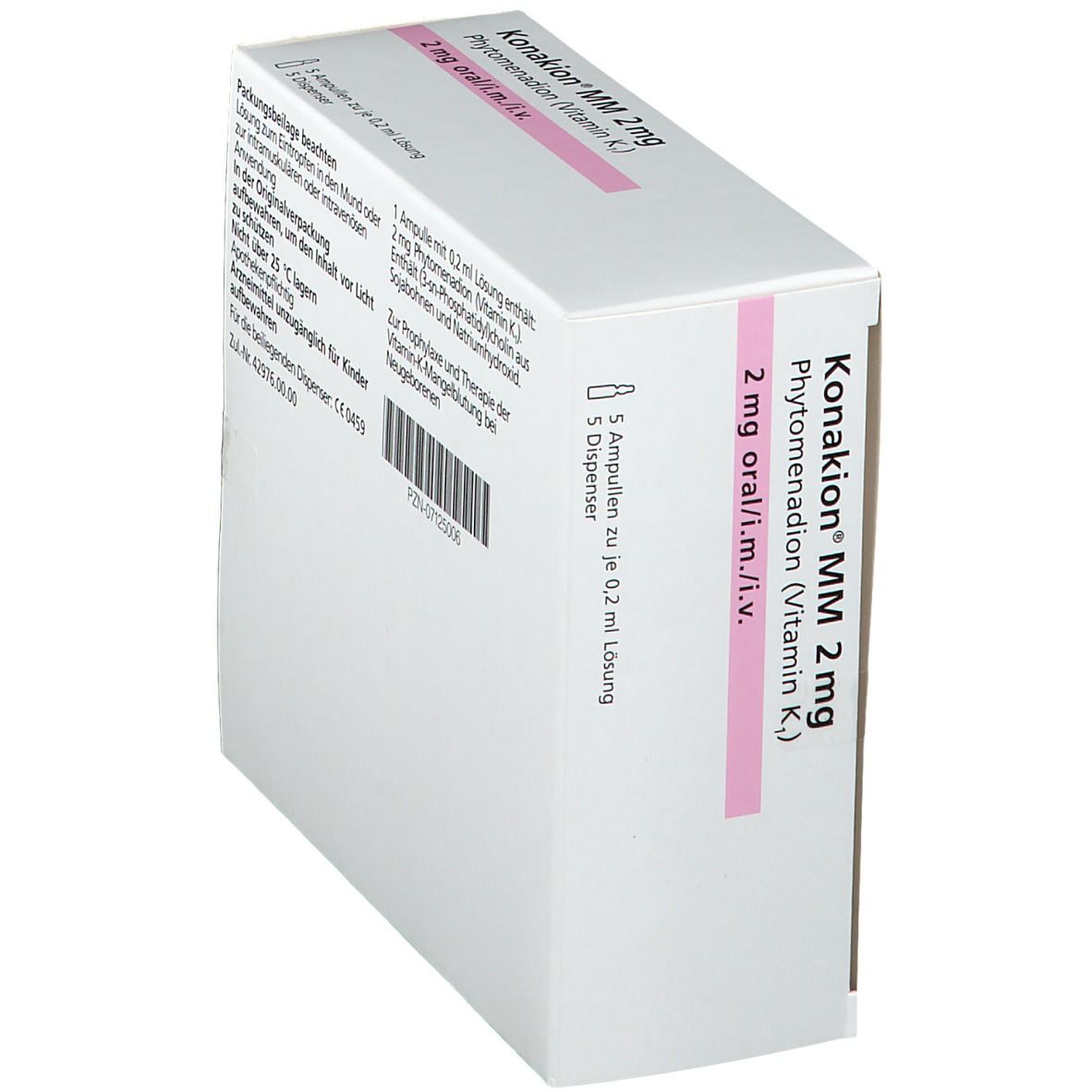 Konakion Mm 2 mg Ampullen