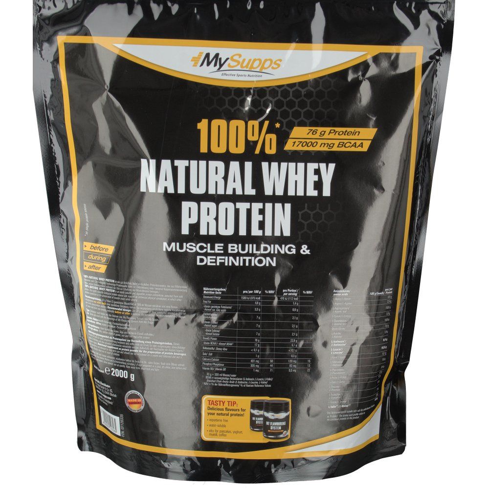 MySupps 100% Natural Whey Protein