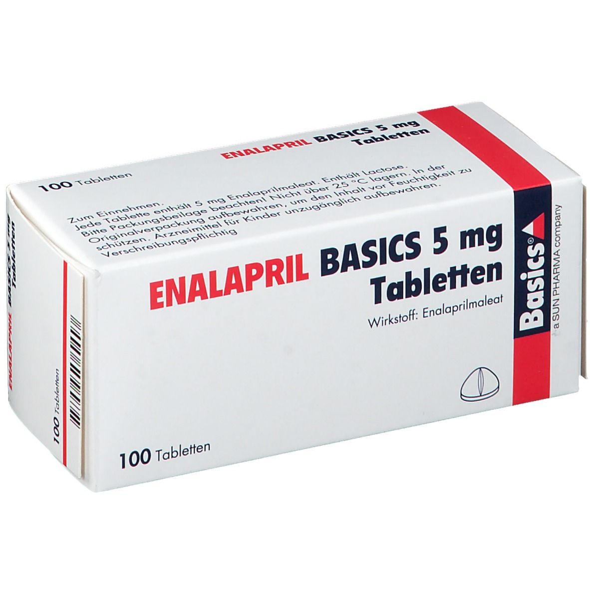 ENALAPRIL BASICS 5 mg Tabletten