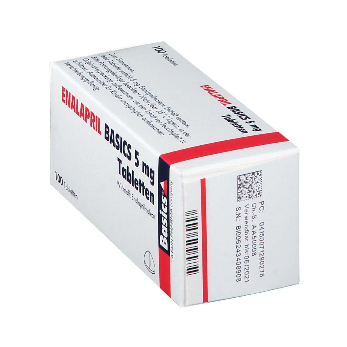 ENALAPRIL BASICS 5 mg Tabletten
