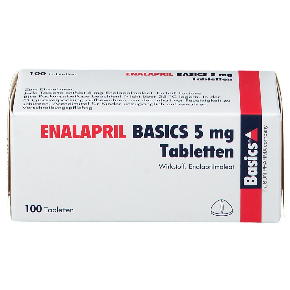 ENALAPRIL BASICS 5 mg Tabletten