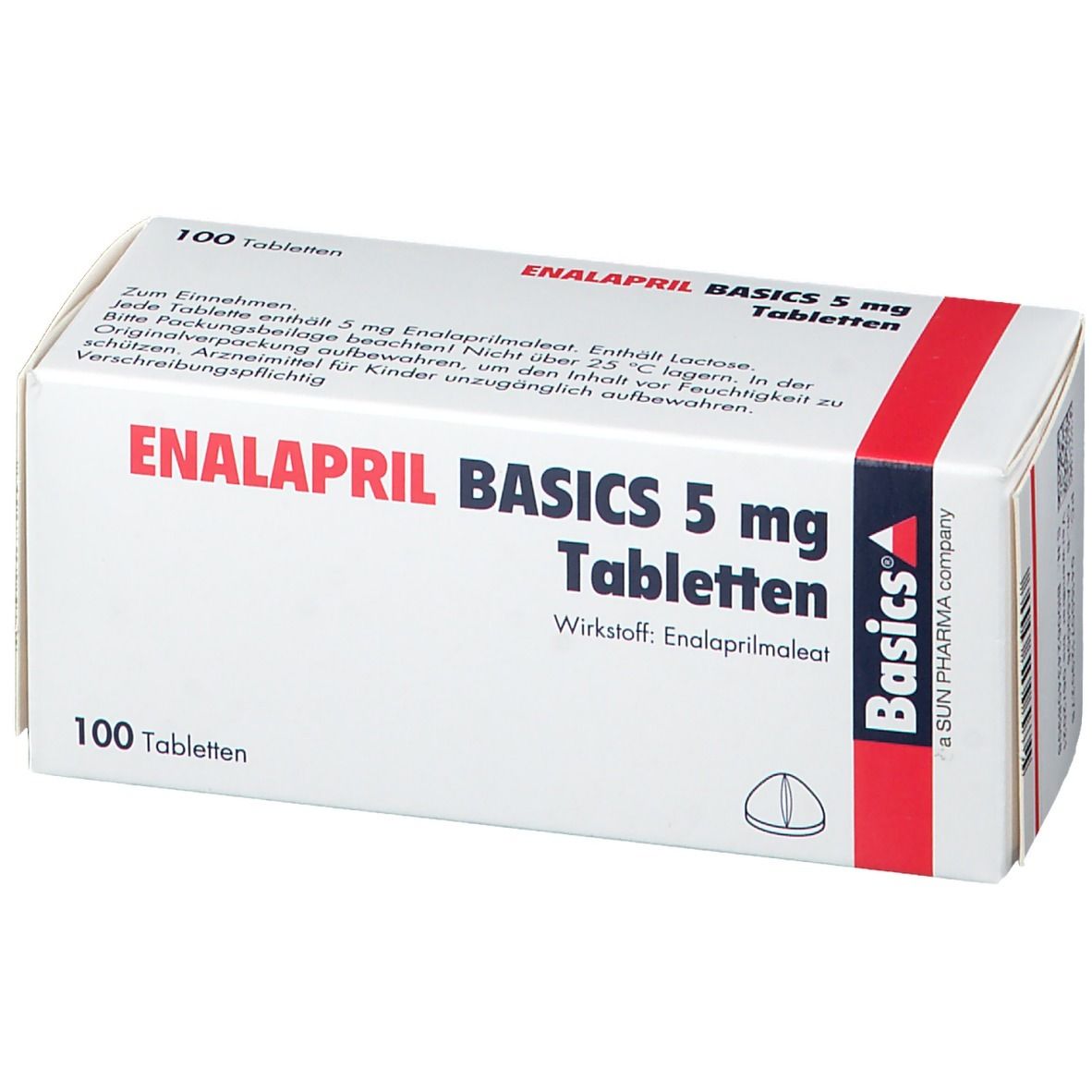 ENALAPRIL BASICS 5 mg Tabletten