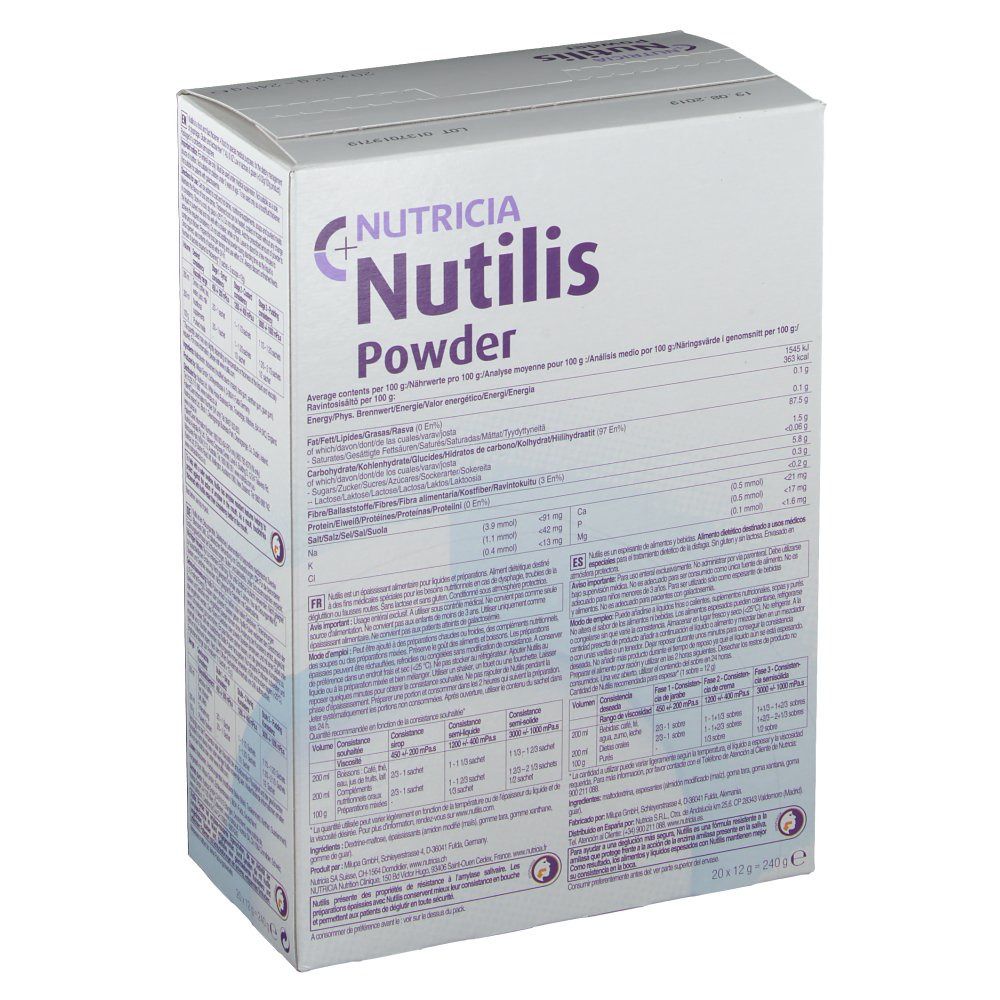 Nutilis Powder Dickungsmittel  bei Schluckstörungen