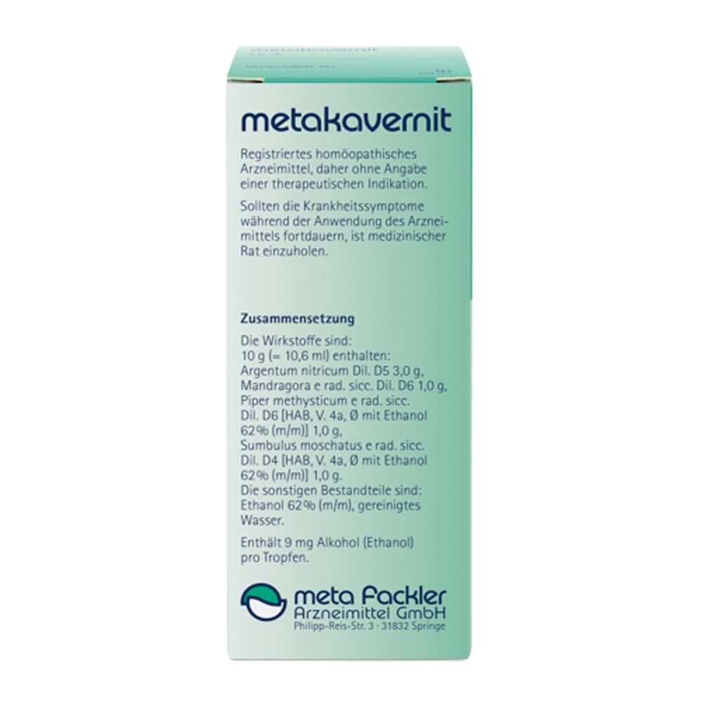 metakavernit Mischung, Tropfen