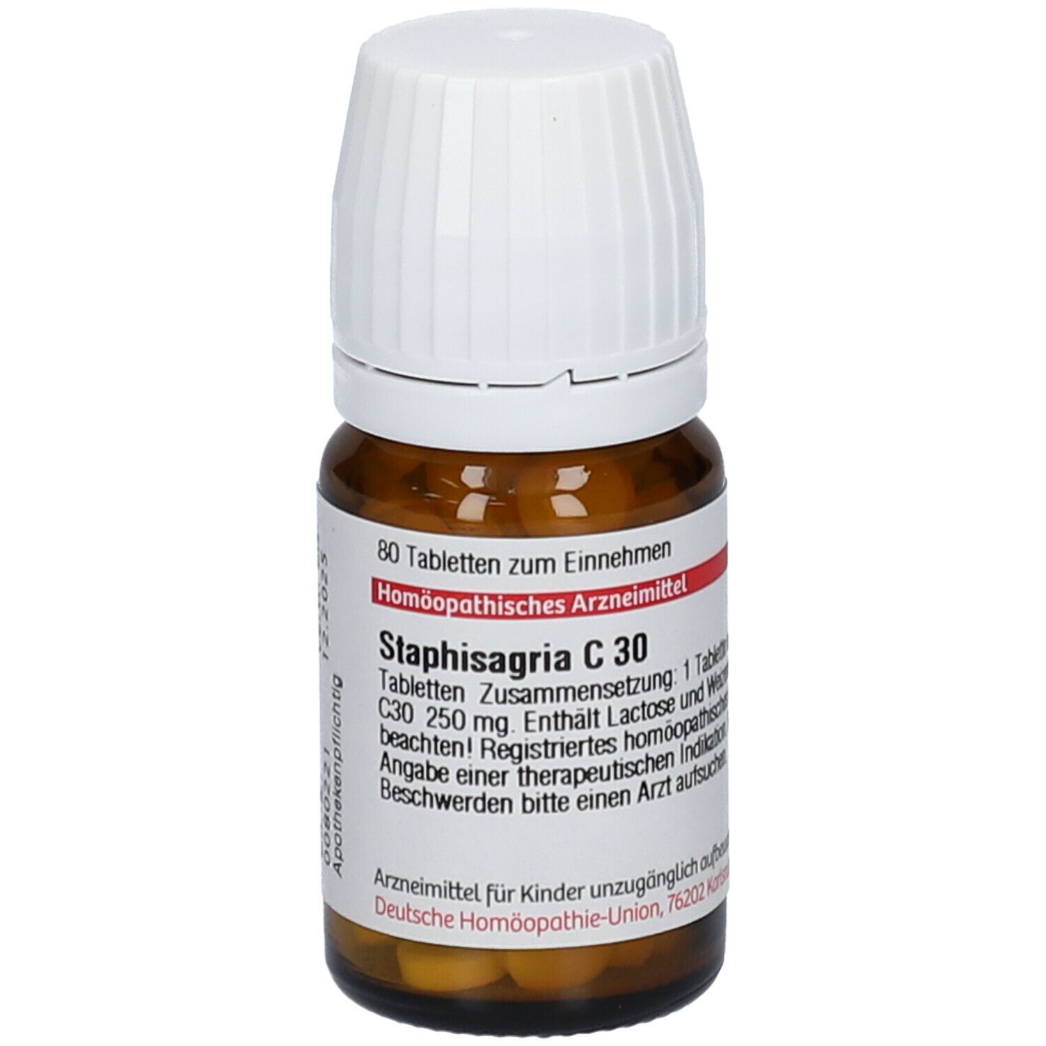 Staphisagria C 30 Tabletten 80 St