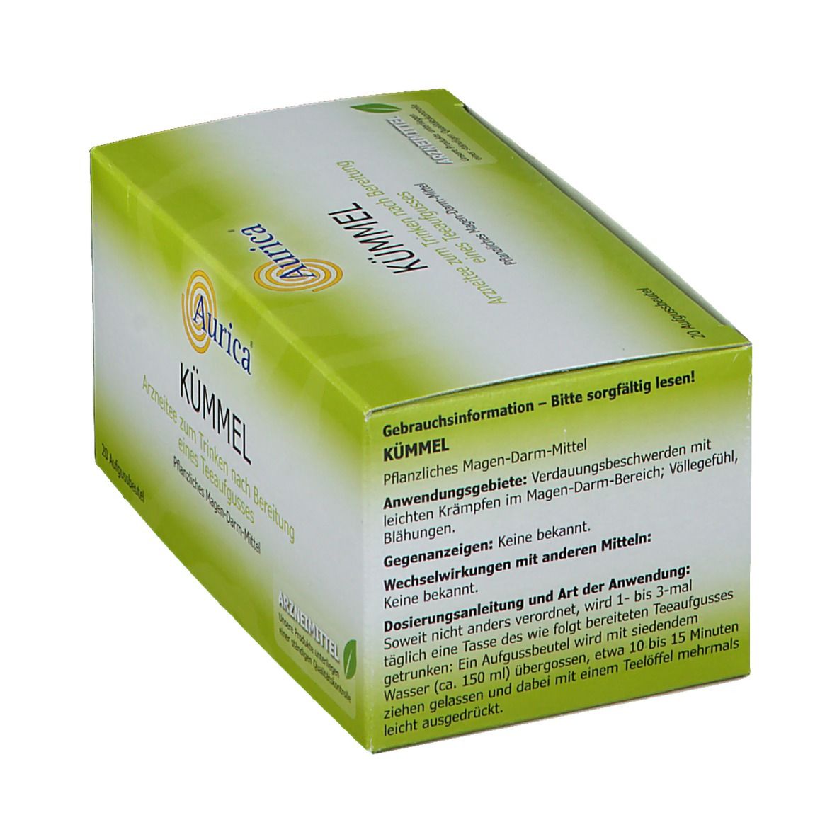 Aurica® Kümmel Tee Filterbeutel