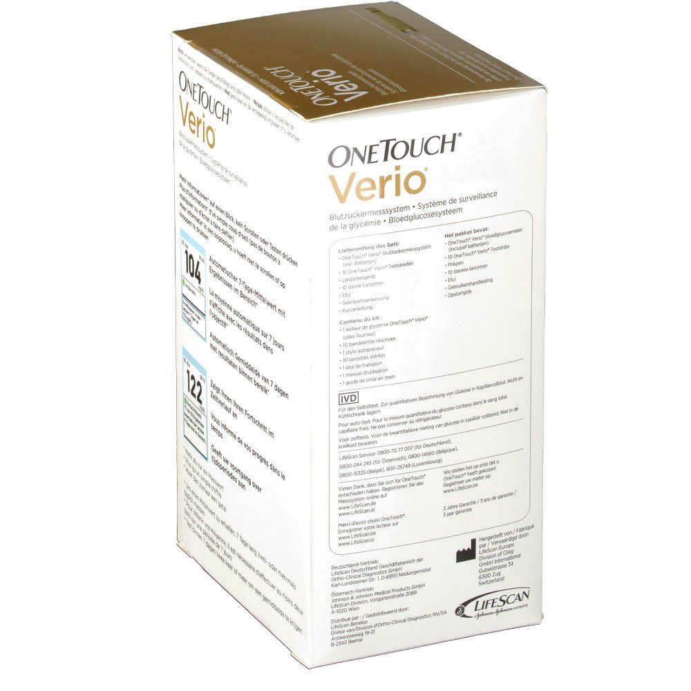 OneTouch® Verio® Set mg/dL