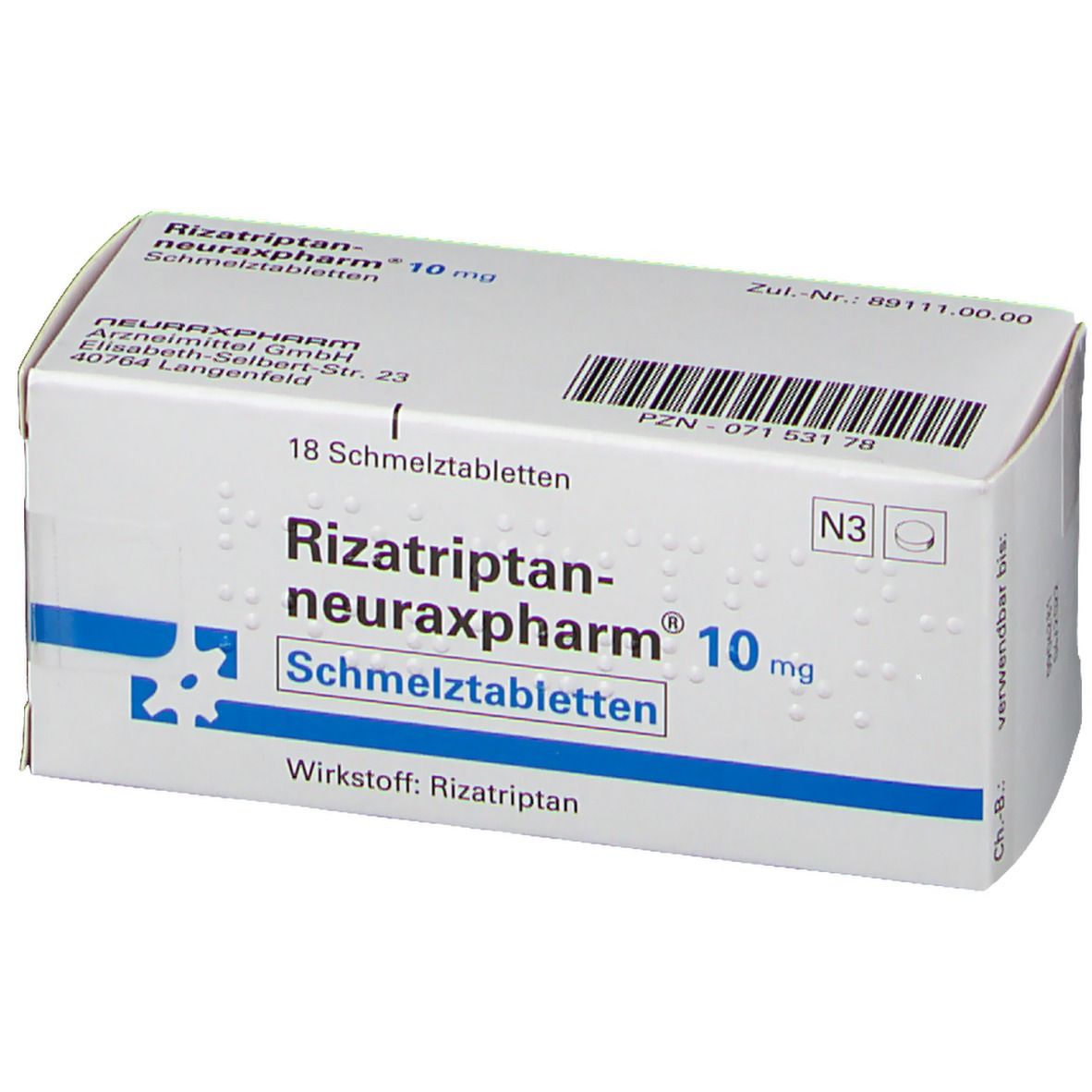 Rizatriptan-neuraxpharm® 10 mg