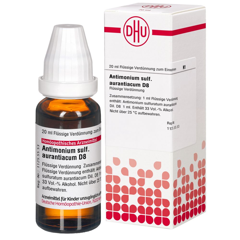DHU Antimonium Sulfuratum Aurantiacum D8
