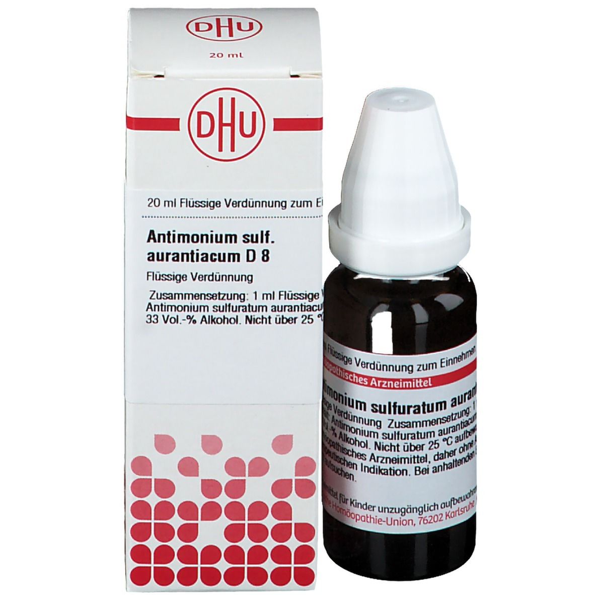 DHU Antimonium Sulfuratum Aurantiacum D8