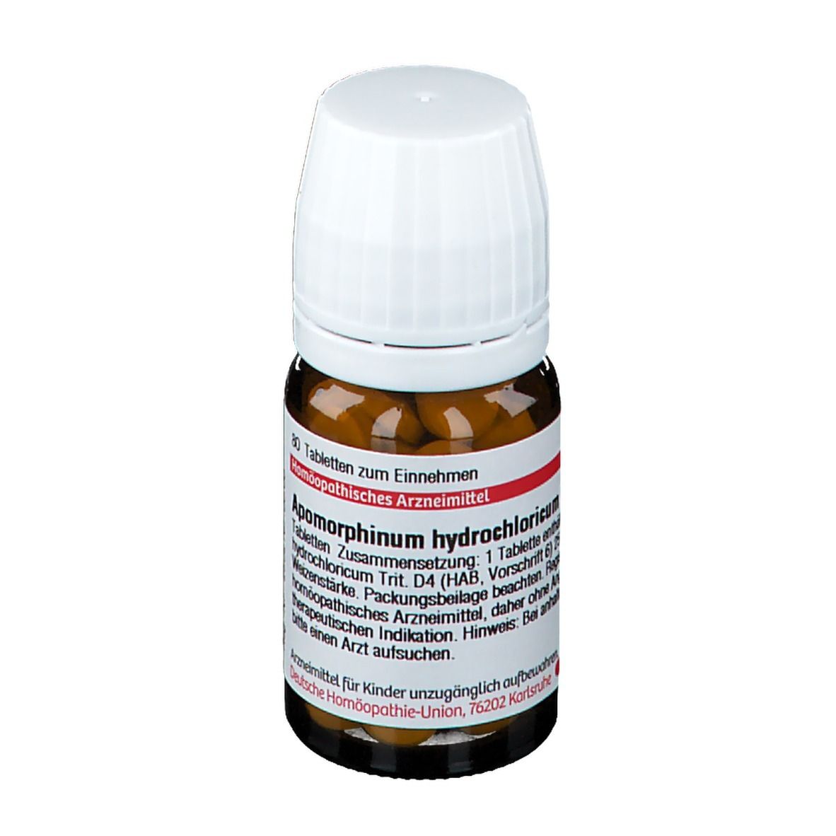 DHU Apomorphinum Hydrochloricum D4