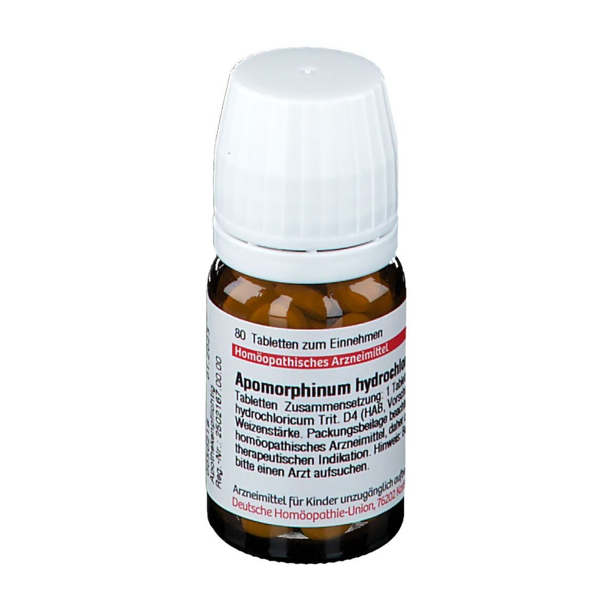 DHU Apomorphinum Hydrochloricum D4