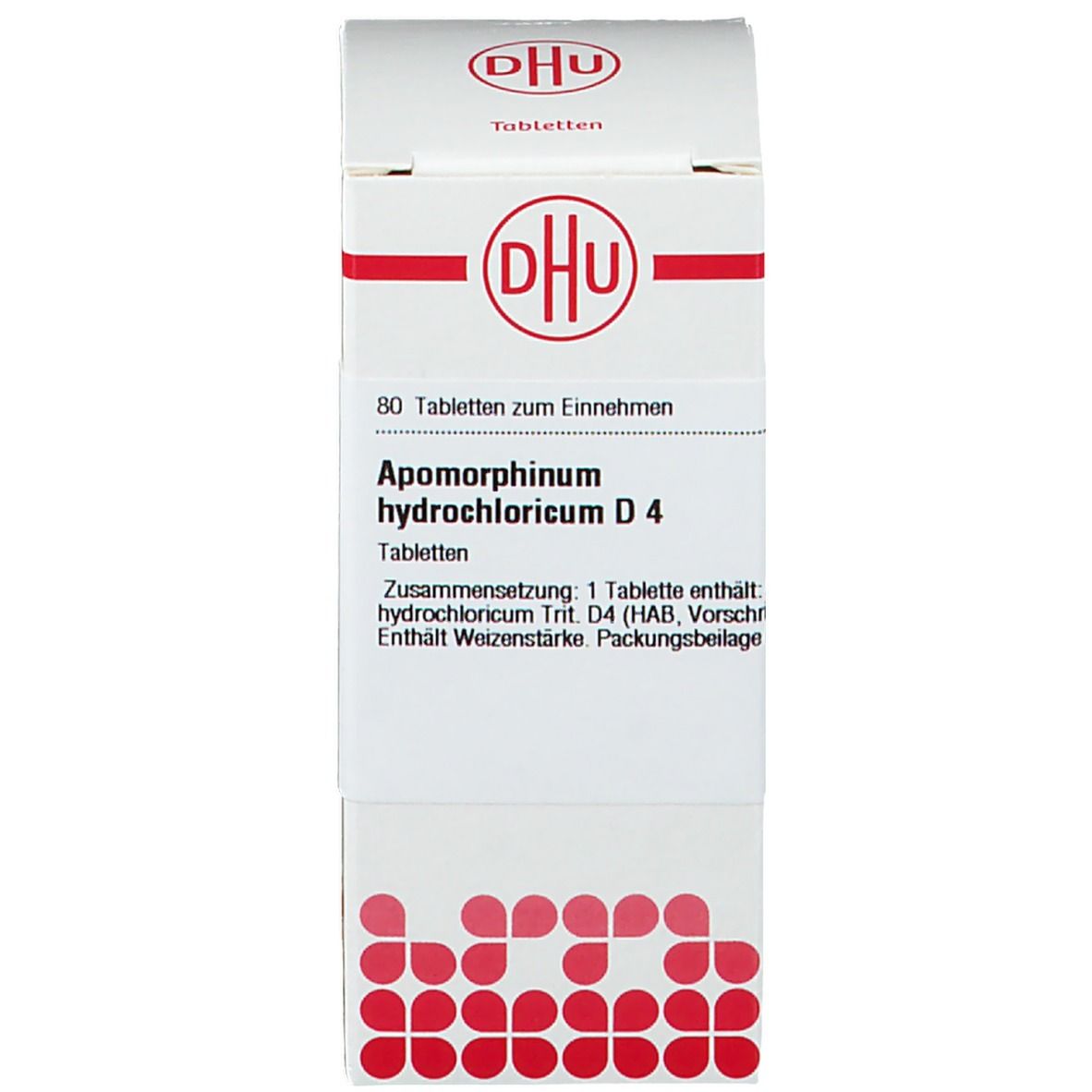 DHU Apomorphinum Hydrochloricum D4